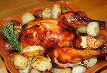Как приготовить курицу с картошкой в духовке
